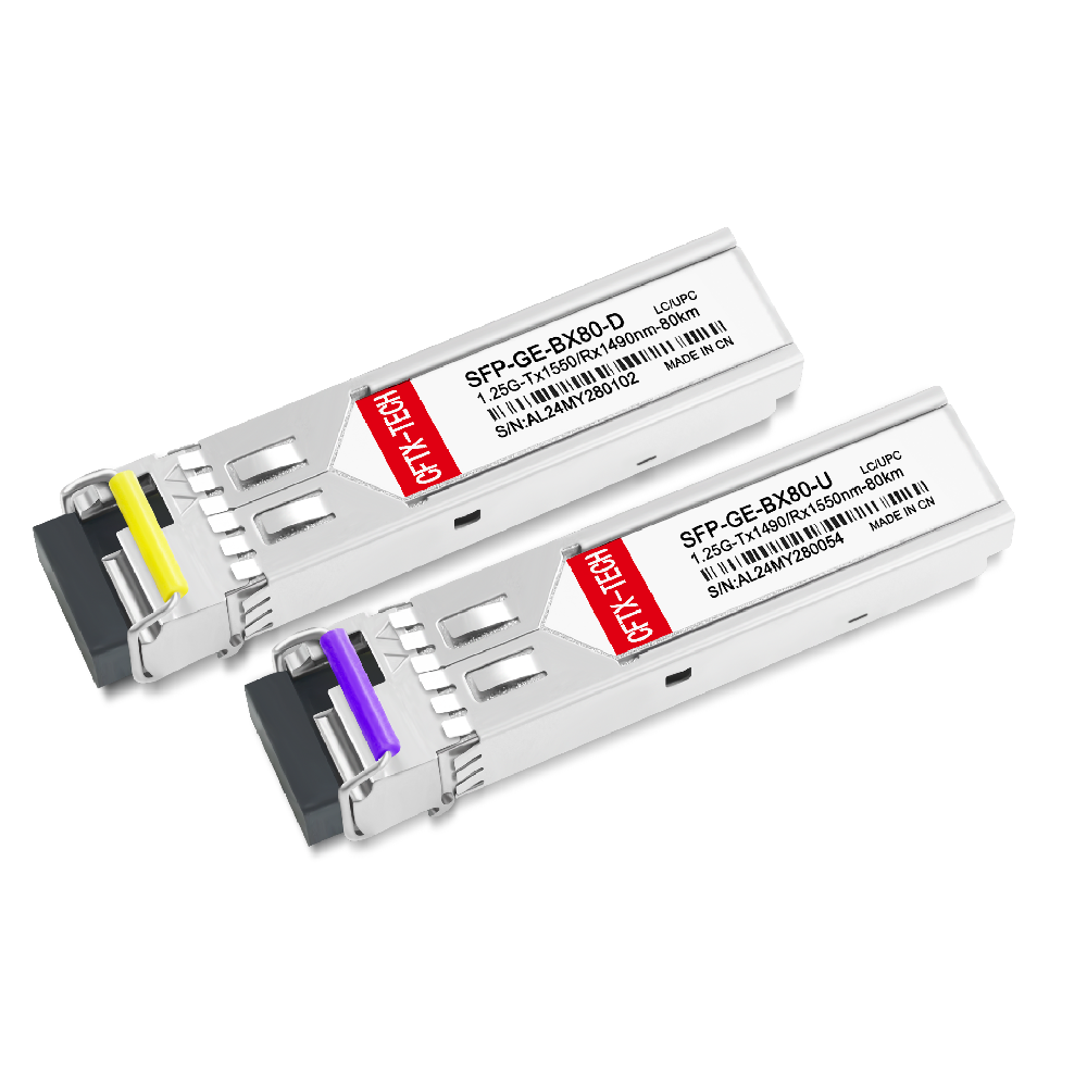 SFP BIDI-1.25G-（1490-1550nm）-80km-LC-DDM